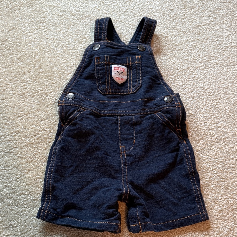 Carter's Dark Blue Kids Overalls